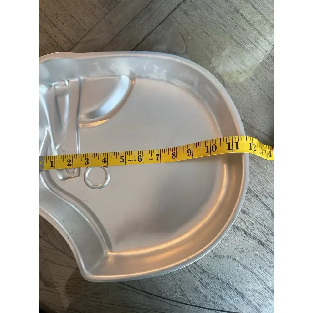 Vintage 1979 Wilton Aluminum Football Helmet Cake Pan #502-2723
